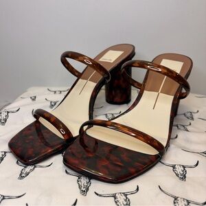 Dolce Vita Tortoiseshell Strappy Heels